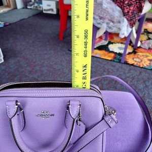 New purple coach mini